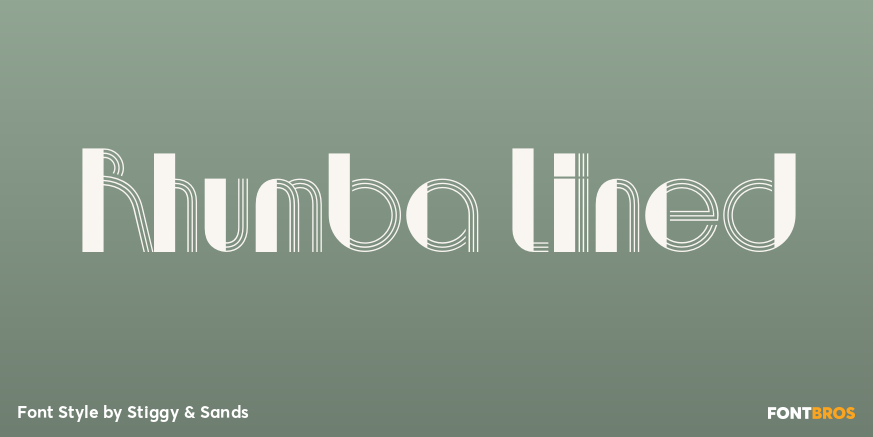 Rhumba Lined Poster