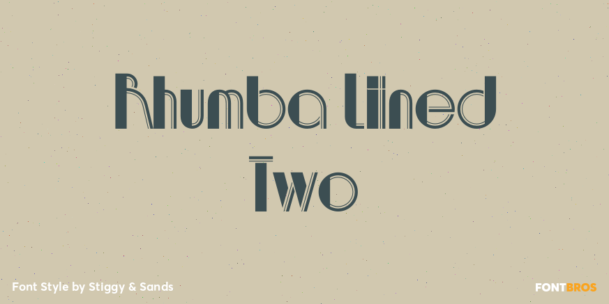 Rhumba Lined Two Poster