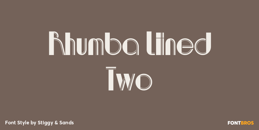 Rhumba Lined Two Poster