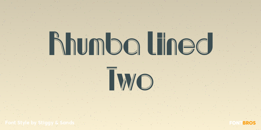 Rhumba Lined Two Poster