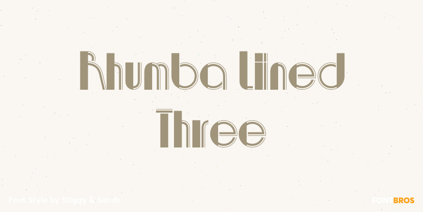 Rhumba Lined Three Poster
