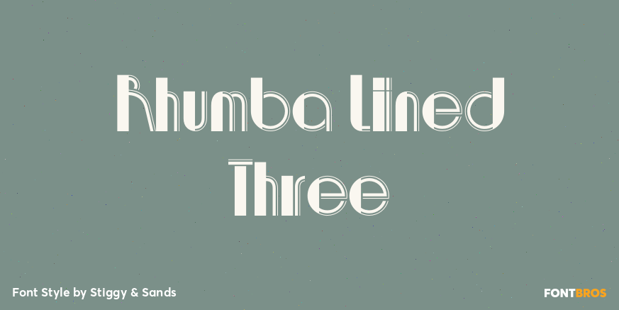 Rhumba Lined Three Poster