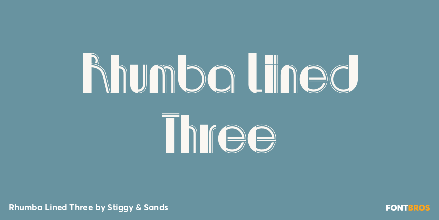 Rhumba Lined Three Poster