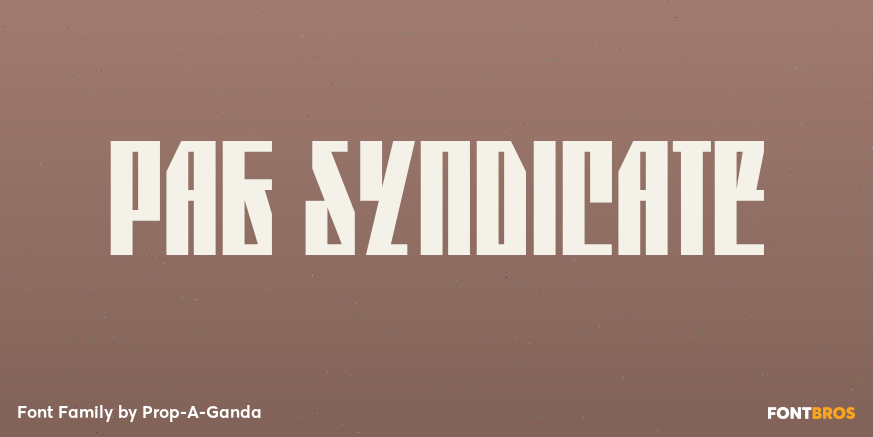 PAG Syndicate Poster