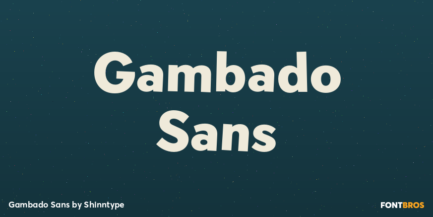 Gambado Sans Poster