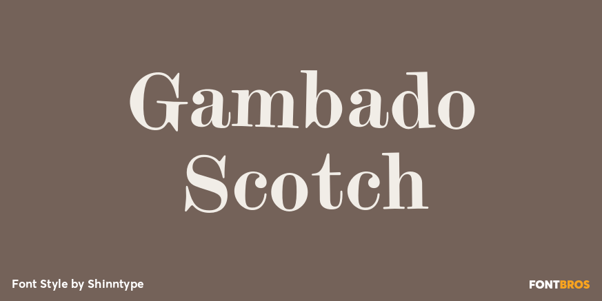 Gambado Scotch Poster