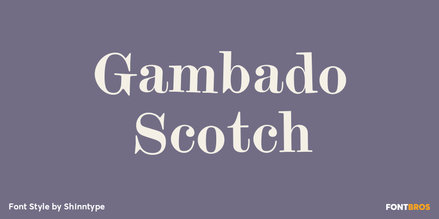 Gambado Scotch Poster