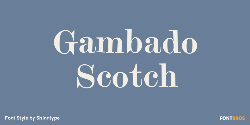 Gambado Scotch Poster