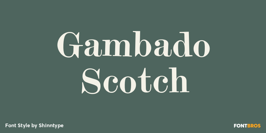 Gambado Scotch Poster
