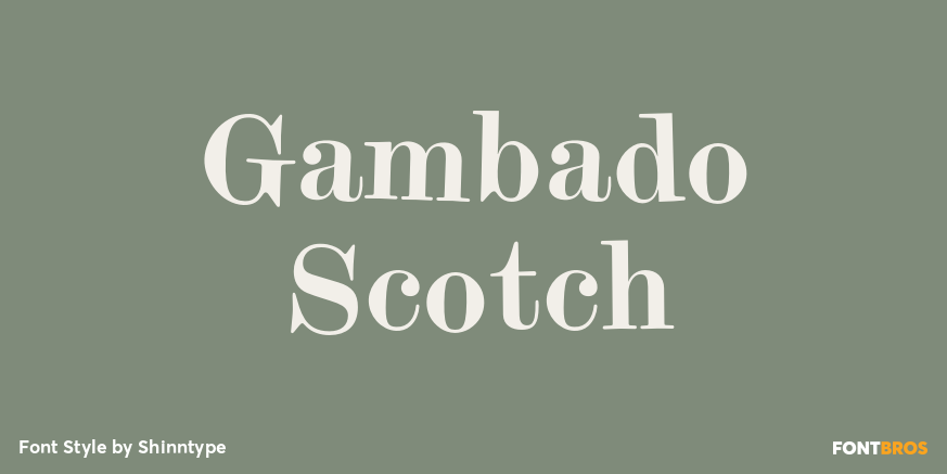 Gambado Scotch Poster