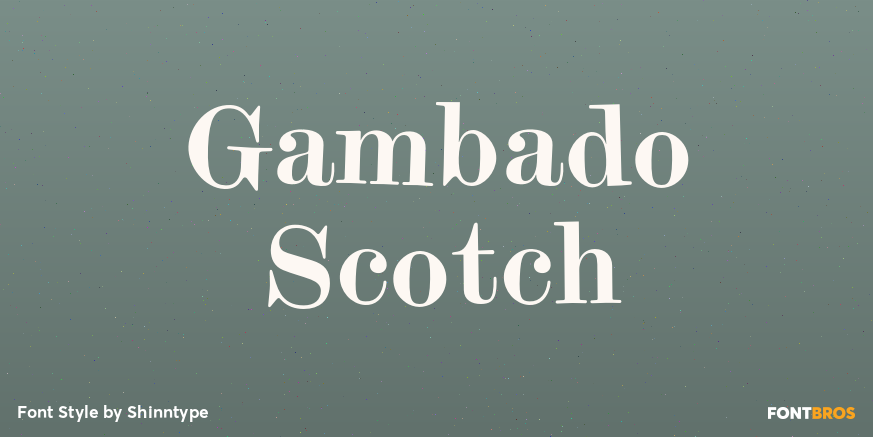 Gambado Scotch Poster