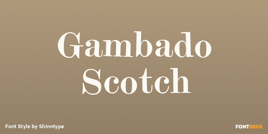 Gambado Scotch Poster