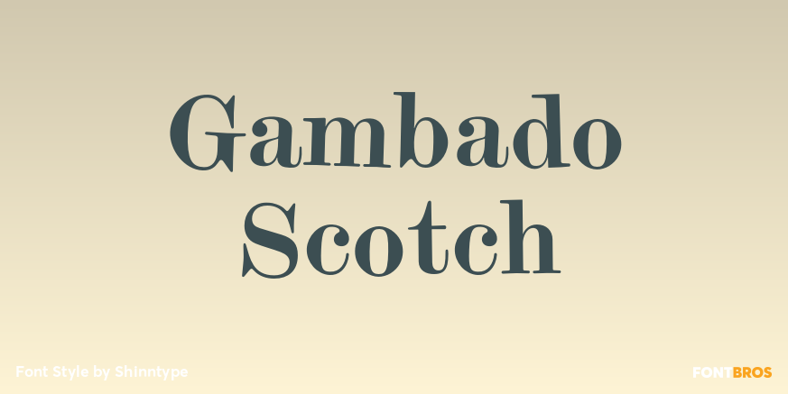 Gambado Scotch Poster