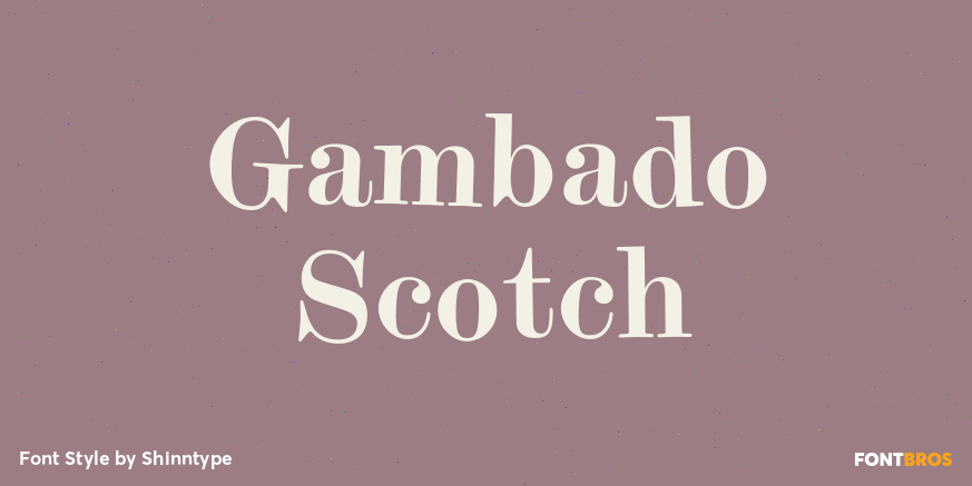 Gambado Scotch Poster