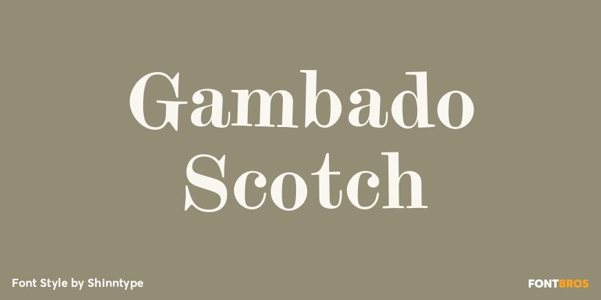 Gambado Scotch Poster