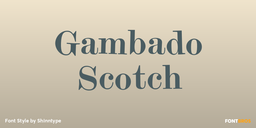 Gambado Scotch Poster