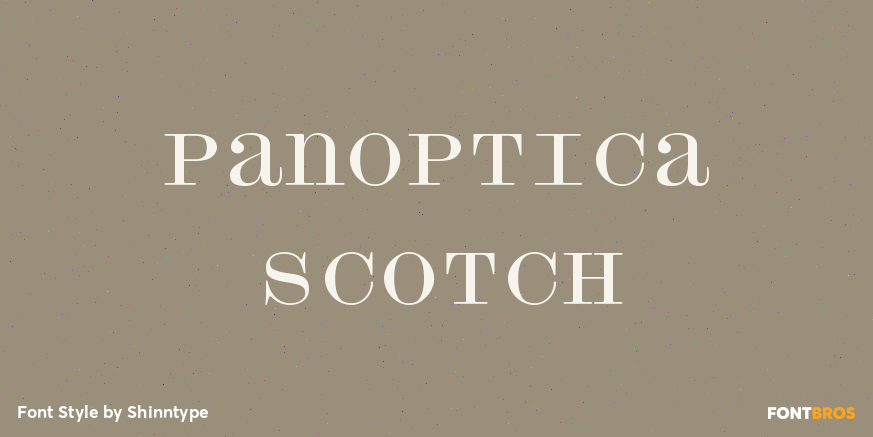 Panoptica Scotch Poster
