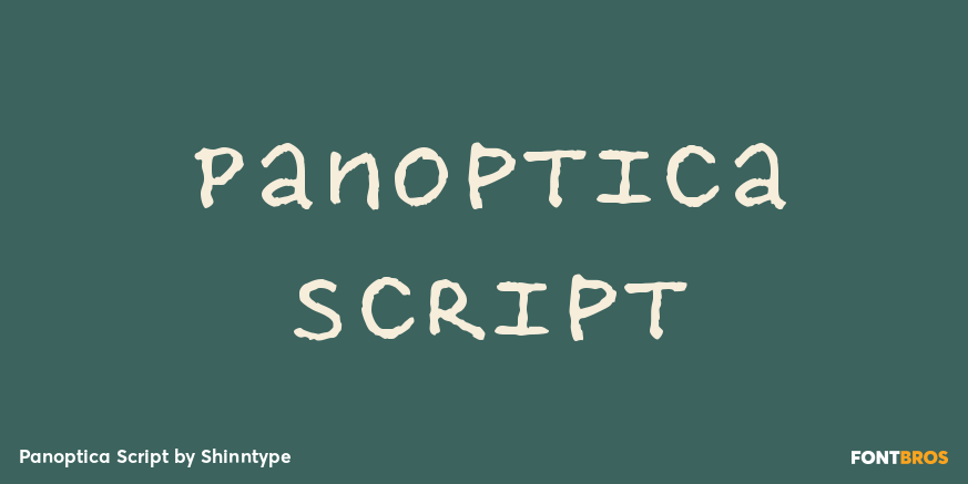 Panoptica Script Poster