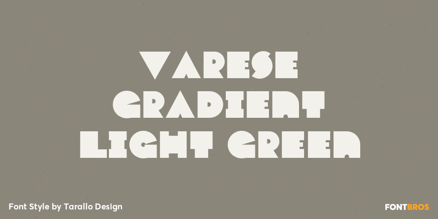 Varese Gradient Light Green Poster