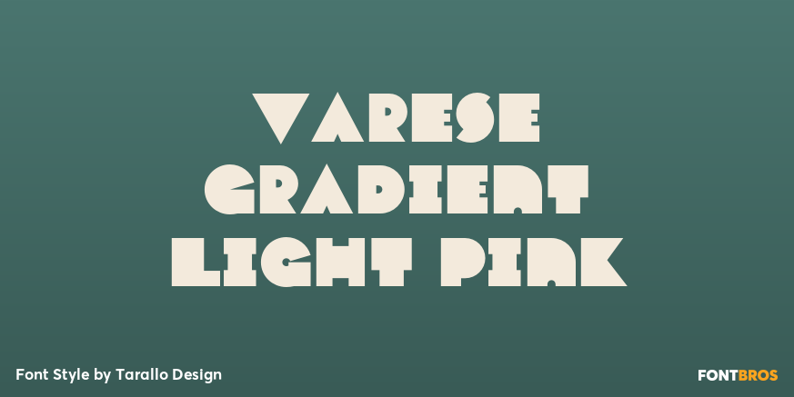 Varese Gradient Light Pink Poster