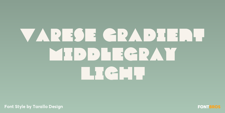 Varese Gradient Middlegray Light Poster