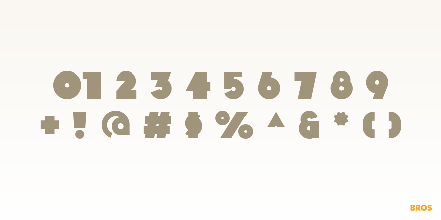 Varese Gradient Orange Yellow Font Poster #4