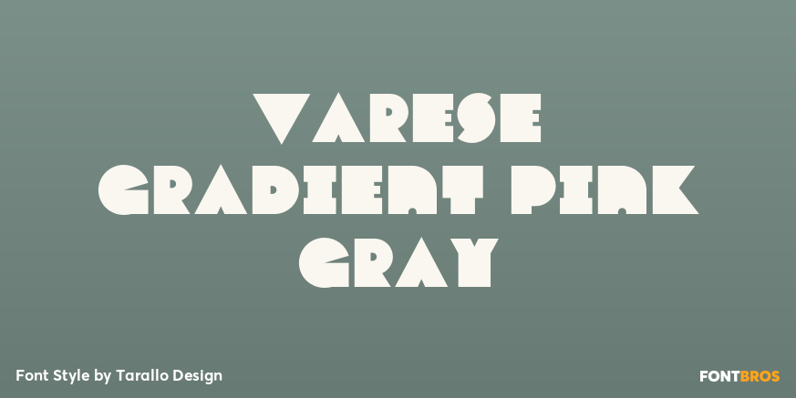 Varese Gradient Pink Gray Poster