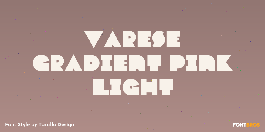 Varese Gradient Pink Light Poster