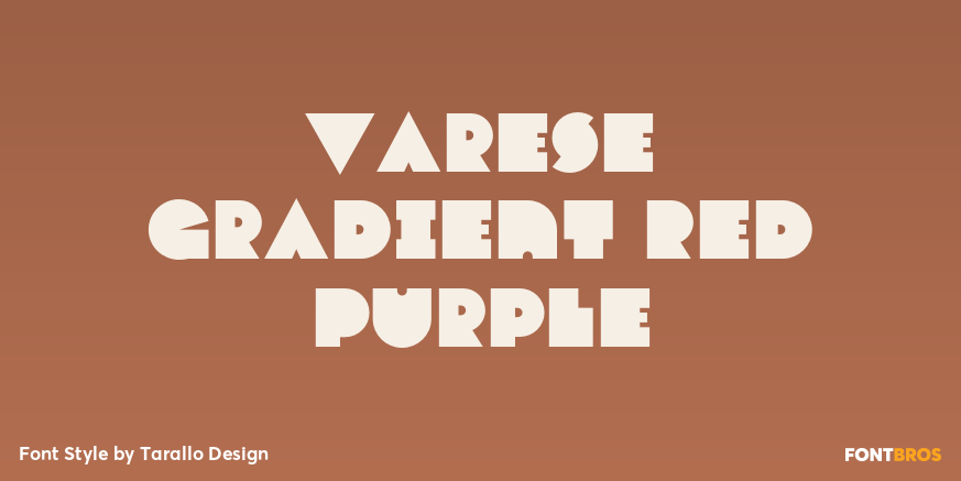 Varese Gradient Red Purple Poster