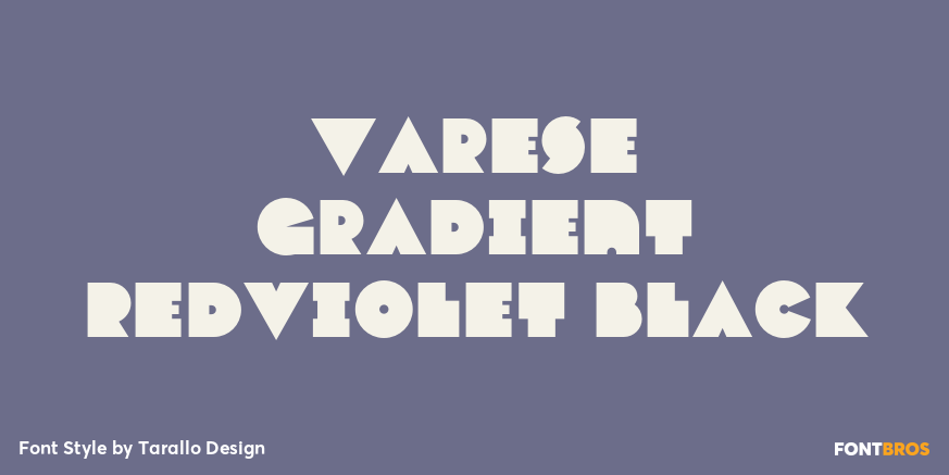 Varese Gradient Redviolet Black Poster