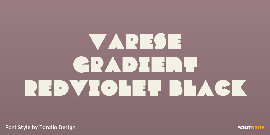Varese Gradient Redviolet Black Poster