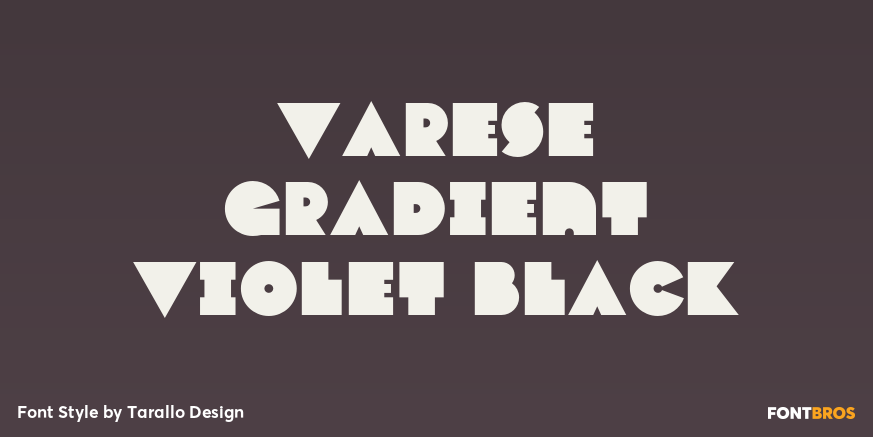 Varese Gradient Violet Black Poster