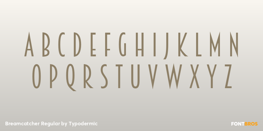 Breamcatcher Regular Font Poster #3