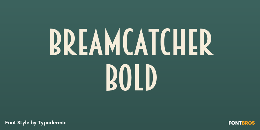 Breamcatcher Bold Poster