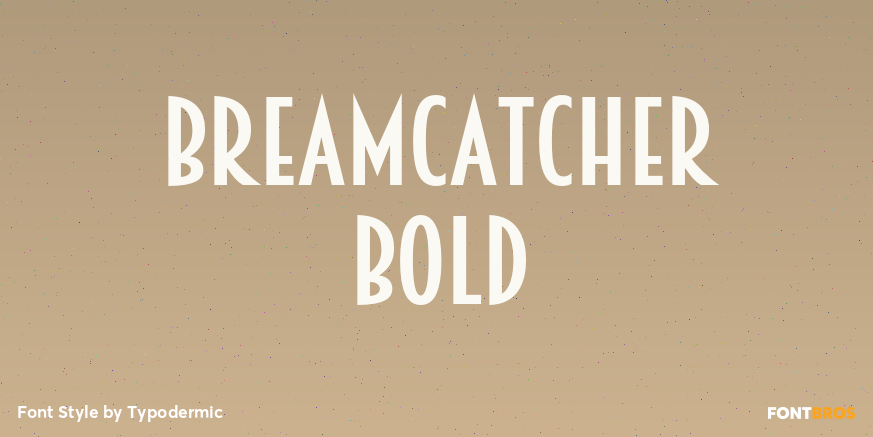 Breamcatcher Bold Poster