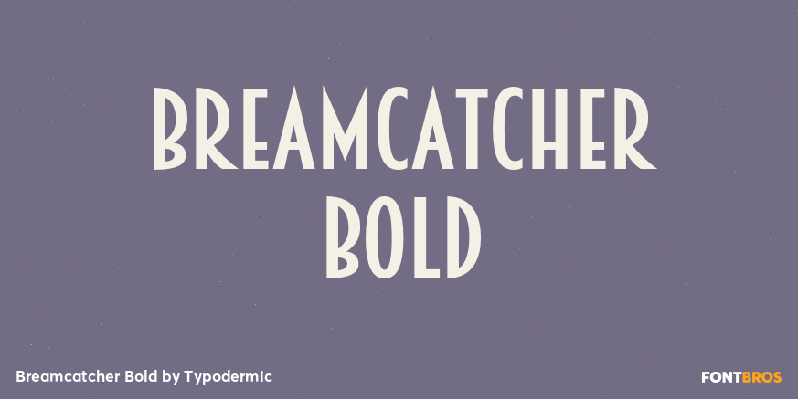 Breamcatcher Bold Poster
