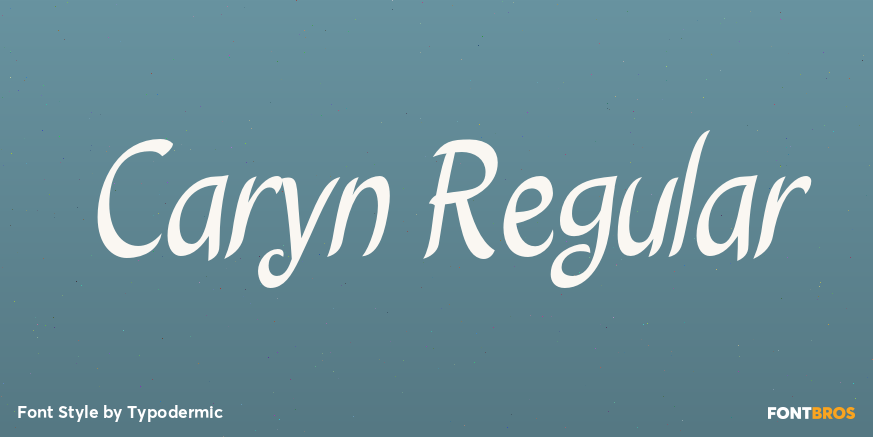 Caryn Regular Poster