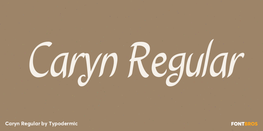 Caryn Regular Poster