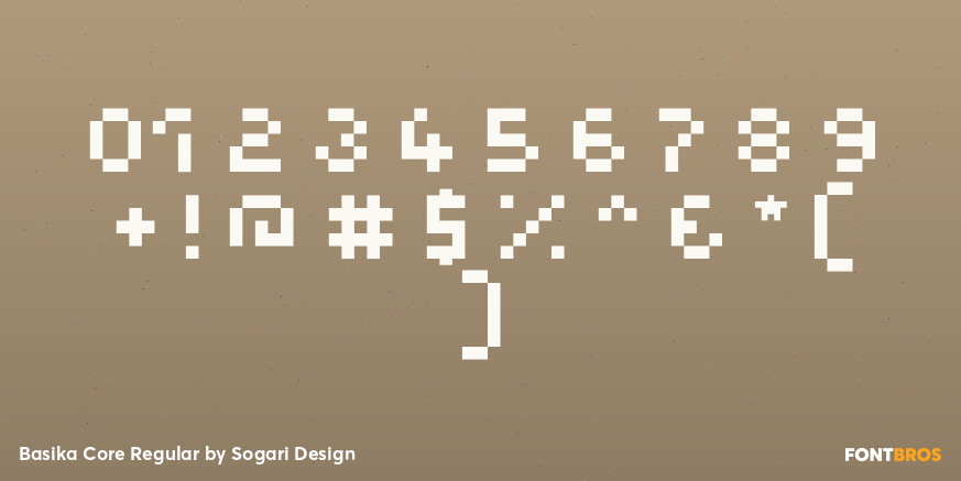 Basika Core Regular Font Poster #4