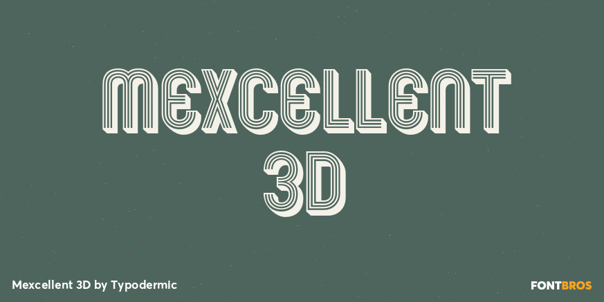 Mexcellent 3D Poster