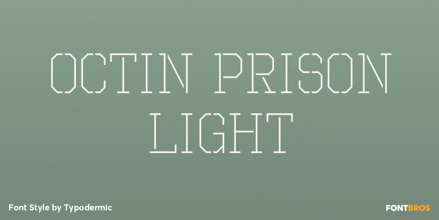 Octin Prison Light Poster