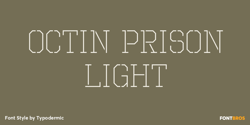 Octin Prison Light Poster