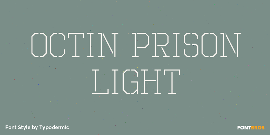 Octin Prison Light Poster