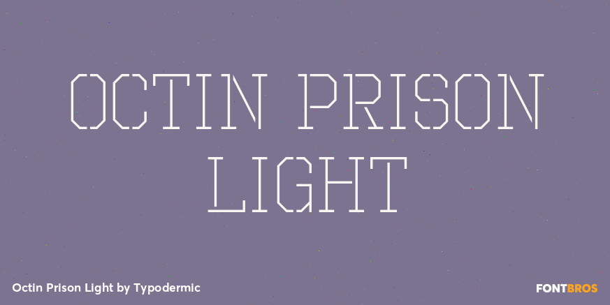 Octin Prison Light Poster