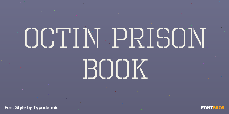 Octin Prison Book Poster