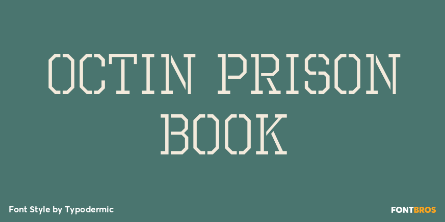 Octin Prison Book Poster