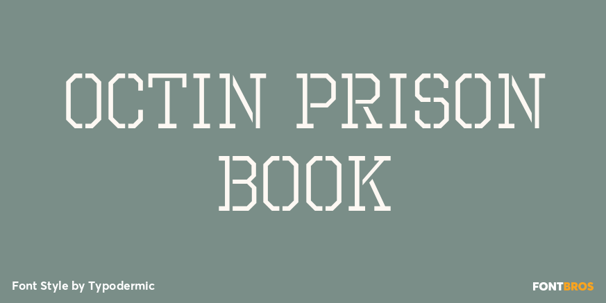 Octin Prison Book Poster