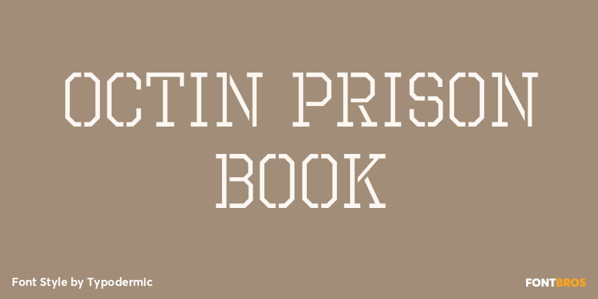 Octin Prison Book Poster