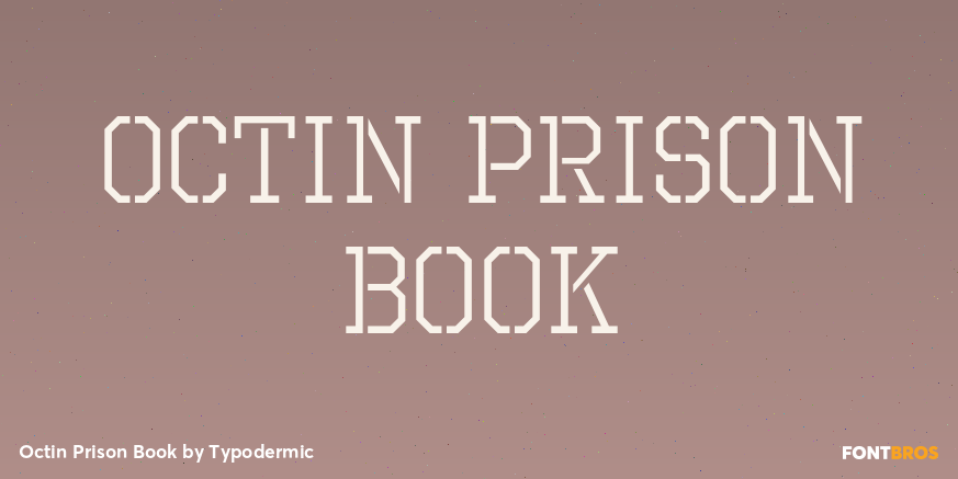 Octin Prison Book Poster