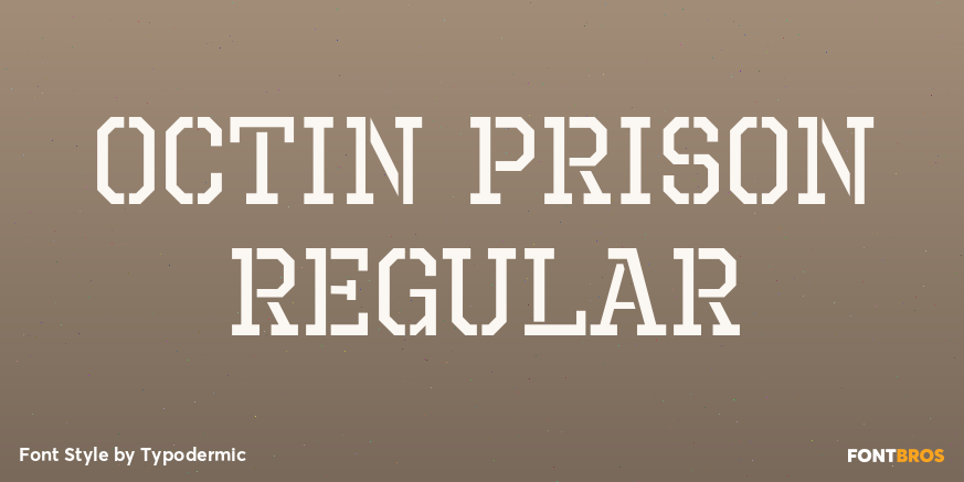 Octin Prison Regular Poster